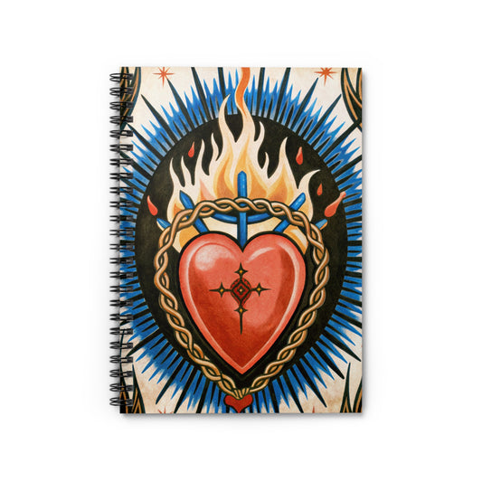 Sacred Heart Spiral Notebook - Ruled Line