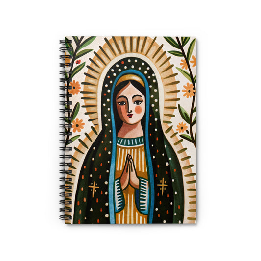 Our Lady of Guadalupe Spiral Notebook - Ruled Lines for Inspiration and Prayer
